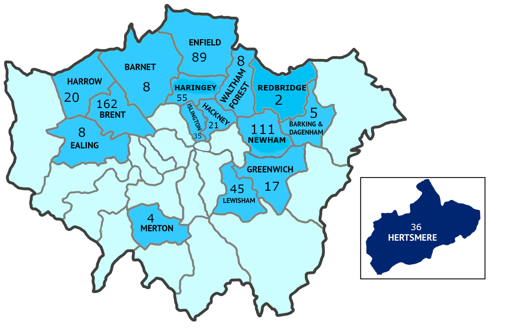 tamil housing boroughs map